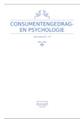 Samenvatting vak: consumentengedrag-en psychologie