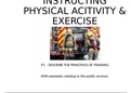 Unit 32 - Instructing Physical Activity and Exercise: P1