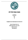 NURSING 2214C - ATI TEAS Study Guide 