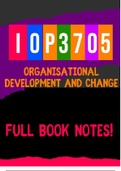 IOP3705 ️ Full Book Notes ️