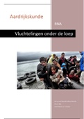 Profielwerkstuk aardrijkskunde: Vluchtelingen onder de loep