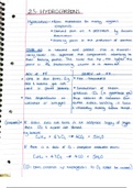 2.5 - Well presented notes on hydrocarbons 