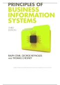 Principles of information systems ,third edition