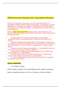 NR505 Advanced Research Wk 3 Quantitative Research solved