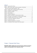 Behavioral Finance - BHF - AMSIB - Summary for exam