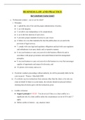 LPC NOTES ON BUSINESS LAW AND PRACTICE COMPANY FLOW CHART (2019 / 2020, DISTINCTION) ( A graded LPC NOTES by GOLD rated Expert, Download to Score A) 