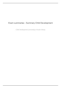 EDT1601 - Child Development exam-summaries