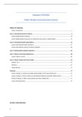 Summary PGZ2026: Public Health in International Context
