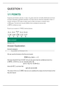 MAT 410: Module_5___Mastery_Exercise And Solutions, MTH410: QUANTITATIVE BUSINESS ANALYSIS, Colorado State university, Global Campus