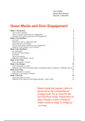 Summary Green Media and Civic Engagement (2019)