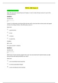PSYC 290 Quiz 3 / PSYC290 Quiz 3: Psychology(NEW 2020): Athabasca University (ANSWERS VERIFIED 100% CORRECT)