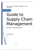 Guid to supply chain: chapter 5 summary