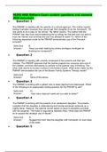 NURS 6650 Midterm Exam contain questions and answers 2020 document 