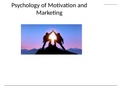 Psychology of Motivation and Marketing.