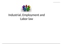 Industrial, Employment and Labor Law