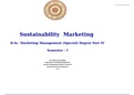 Suatainability Marketing Handout 