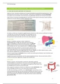 Complete samenvatting Pathofysiologie jaar 2 periode 4 - Voeding en Diëtetiek HAN