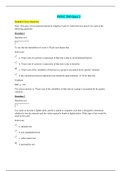 PSYC 290 Quiz 2 / PSYC290 Quiz 2: Psychology(Version 1,Latest 2020): Athabasca University(ANSWERS VERIFIED ALL CORRECT)