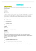 PSYC 290 Quiz 4 / PSYC290 Quiz 4: Psychology(Version 1,Latest 2020): Athabasca University(ANSWERS VERIFIED ALL CORRECT)