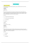PSYC 290 Quiz 5 / PSYC290 Quiz 5: Psychology(Version 1,Latest 2020): Athabasca University(ANSWERS VERIFIED ALL CORRECT)
