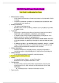 NR 599 Final Exam Study guide / NR599 Final Exam Study guide (Version 1)(Latest 2020): Chamberlain College Of Nursing (VERIFIED ALL CORRECT)
