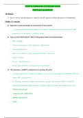 NUR2115- Fundamentals of Professional Nursing: Final Exam Concept Review (Version 1, 2, 3) (Latest 2020): Rasmussen College