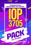 IOP3705 Updated Pack (Memos and Notes)