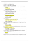NR 222 -Exam 2 Questions with Answers.