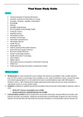 NR 599 Final Exam Study Guide / NR599 Final Exam Study Guide (with Midterm Guide & Review) (V3,LATEST,2020): Chamberlain College Of Nursing (Updated Guide , Download to Score A)
