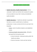 NUR2058 Dimensions of Nursing Exam 3 Study Guide / NUR 2058 Dimensions of Nursing Exam 3 Study Guide (Latest): Rasmussen College (Best Preparation Document, Download to Achieve Grade A)