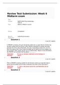 NURS 6640 Midterm Exam 2 - NURS-6640 Psychotherapy Individ (75 out of 75)