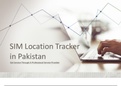 Get Sim Card Location in Pakistan With Legal Process