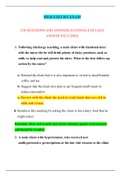 HESI EXIT RN Exam _750 Plus Questions and Answers with Rationale_ (Latest, 2020) |100% Correct Answers, Download to Score A|