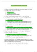 ATI RN COMPREHENSIVE PREDICTOR FORM A (180 Q&A) (LATEST-2020, 100% CORRECT AND VERIFIED ANSWERS, BEST PREPARATION DOCUMENT)