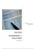 FAC1503 ASSIGNMENT 1 SOLUTIONS SEMESTER 2 2020