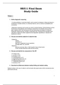 NR511 Final Exam Study Guide [UPDATED] 100%....  SUBJECT EXPERT RATED;