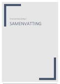 Samenvatting Financial Accounting 2