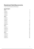 Samenvatting Basisboek Bedrijfseconomie - 11e druk - Hoofdstuk 1 t/m 18