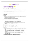 Grade 9 Electricity notes