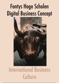 International Business Culture - Volledige samenvatting - Inclusief zelfgemaakte visualisaties