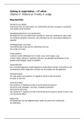 Gedrag in organisaties (GiO) - 14e editie - Begrippenlijst