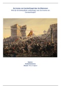 Paper geschiedenis van het jodendom, christendom en de islam. De inname van Constantinopel.