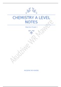 Chemistry A Level notes - Objective 1 (Atoms, molecules and Stoichiometry)