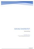 Sociale Diversiteit samenvatting