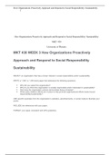MKT 438 WEEK 3 How Organizations Proactively Approach and Respond to Social Responsibility Sustainability.docx