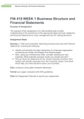 FIN 419 WEEK 1 Business Structure and Financial Statements assign.docx