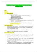NUR 2488 Exam 2 Concept Guide / NUR2488 Exam 2 Study Guide (Latest 2020): Mental Health Nursing : Rasmussen College
