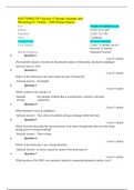 BSC 2347 Module 05 Midterm Exam ( Version 1, 2, 3, 4),  BSC 2347 Module 11 Final Exam ( Version 1, 2, 3, 4, 5) : Human Anatomy and Physiology II (Latest, 2020): Rasmussen College| 100 % Verified Answers, Graded A