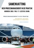 Samenvatting procesmanagement in de praktijk NCOI Hugo Hendriks - 2e druk 2021