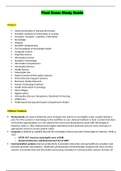 NR 599 Final Exam Study Guide / NR599 Final Exam Study Guide with Midterm, Midterm Feedback and some MCQ & Answer (Latest): Chamberlain College Of Nursing